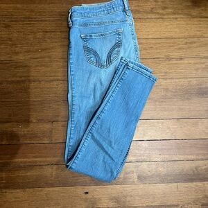 Hollister Blue Jean Leggings 25W x 29 L